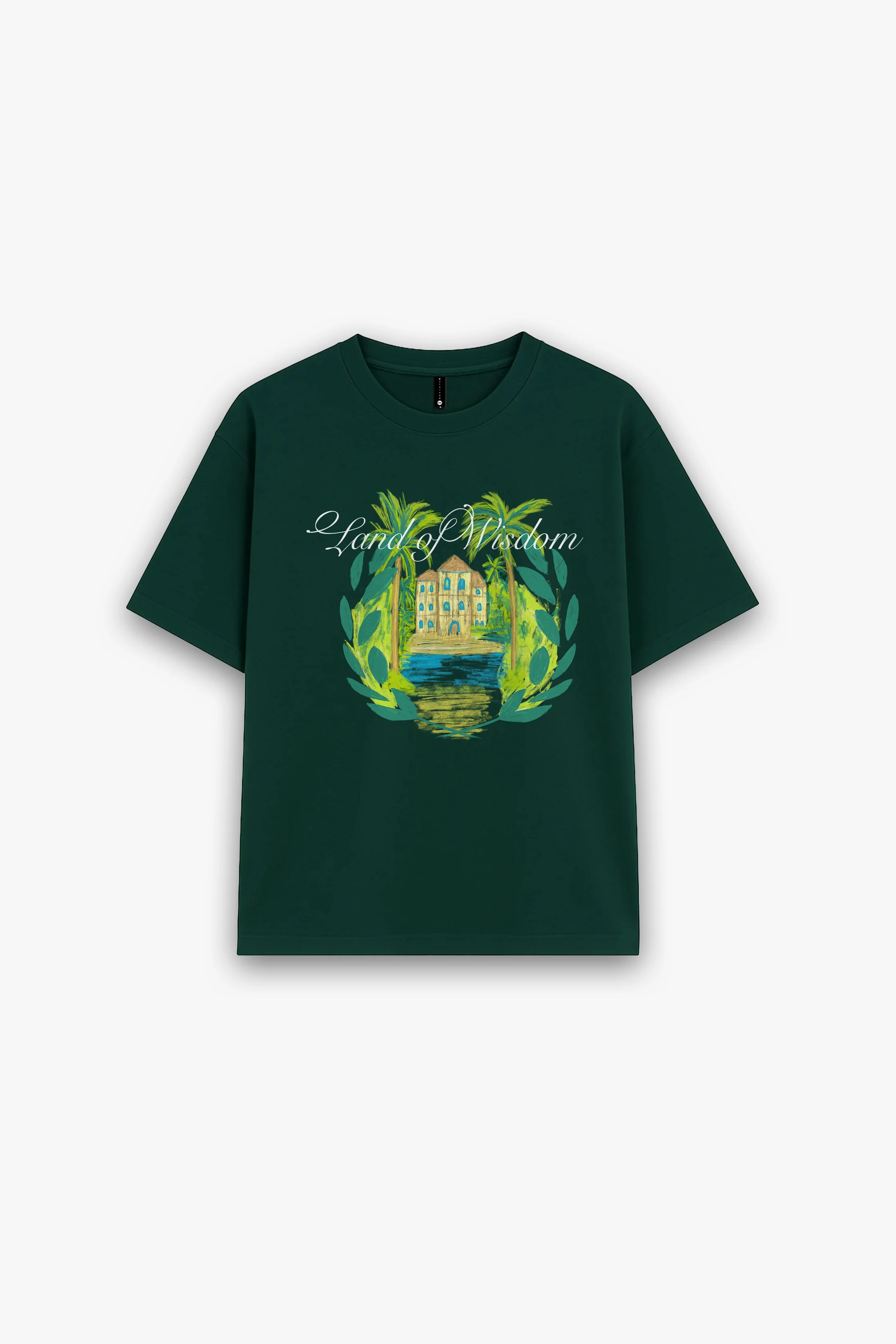 LAND OF WISDOM GRAPHIC T-SHIRT